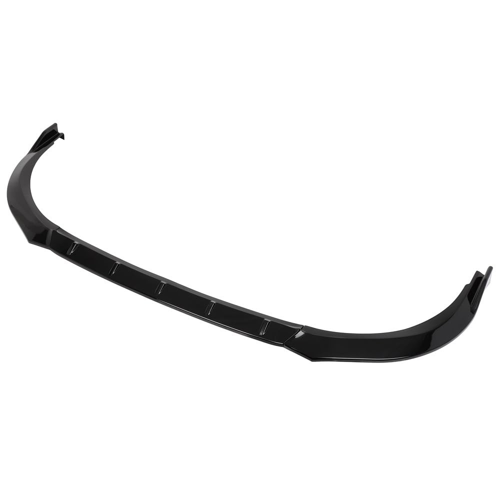 3PCS Front Bumper Lip for 2021-2023 Camry Glossy Black PP Plastic Air Dam