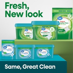 Original Dishwasher Pacs, Fresh Scent, 115 Count