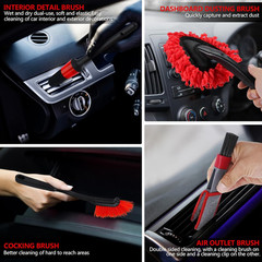 32Pcs Car Detailing Kit Auto Detailing Brush Set and Drill Brush Attachments