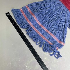 SHENZHEN MIREA CO. (18 PACK) Synthetic Polyester Mop Heads With Headband – BLUE