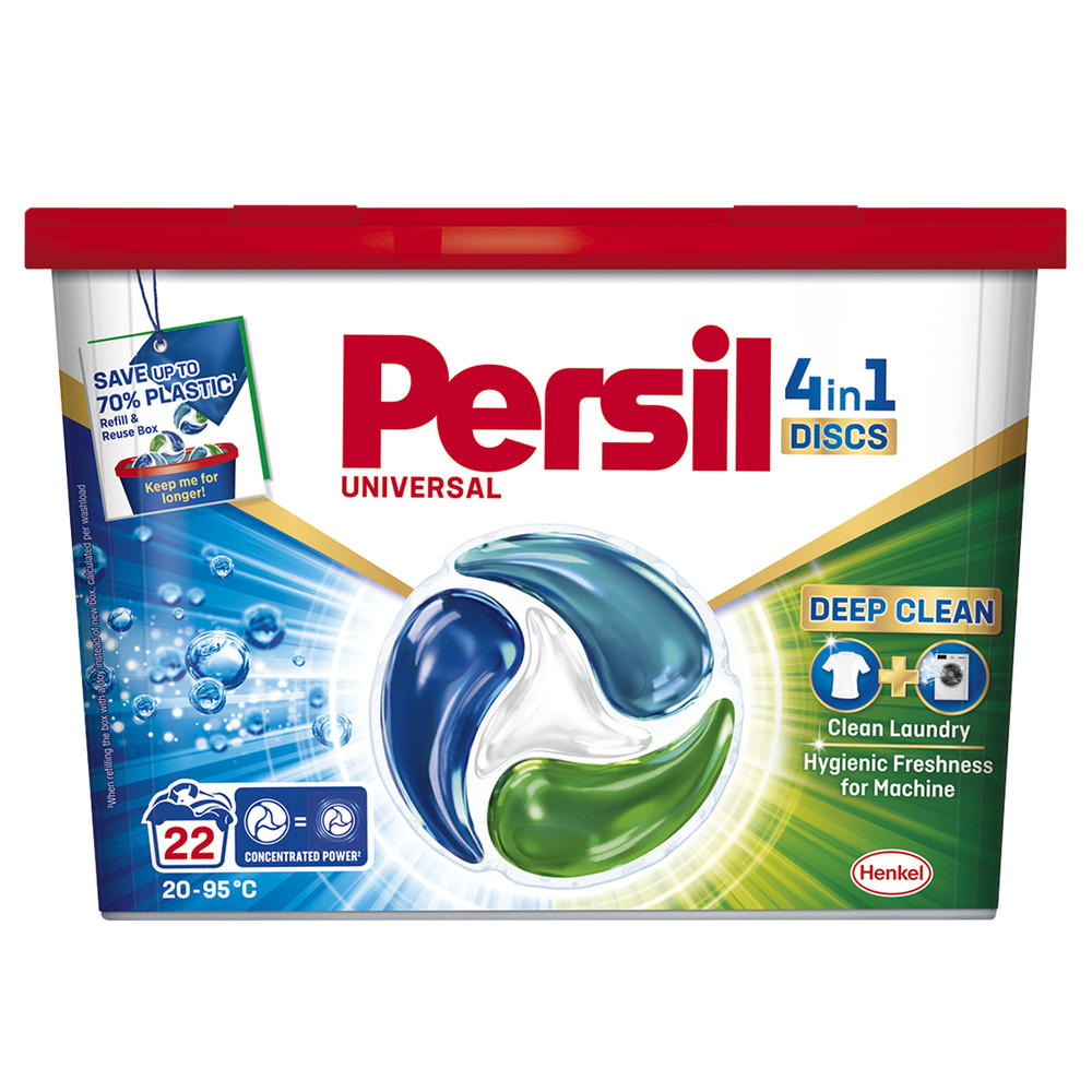 9000101829303 Persil Discs Universal 22 Prania 363g Handle Polska Sp. z o.o.