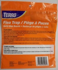 Terro T231 Flea Traps – 3 Refill Glue Boards with SuperGrabber Glue – Combo Ship