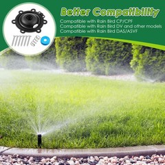 Gulfmew Diaphragm Repair Kit Compatible with DRKCP/CPF, Valve Small, Black