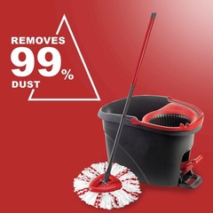 [2026 New Version] Mop Head Replacement – 40% More Cleaning Power, 3 Pack Spi…
