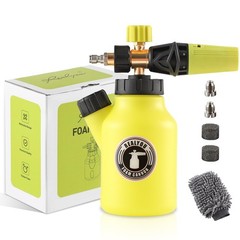 Realyou Foam Cannon for Pressure Washer up to 4500 PSI, Premium Gray