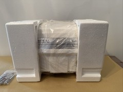 Royal Hand Dryer HK-2200ES White Aluminum Moisture Proof 2200W 30-60 Sec 120V UL