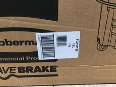 Rubbermaid Commercial Fg757788yel 8 3/4 Gal Wavebrake Down Press Mop Bucket And
