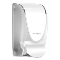 SC Johnson TPW1LDS 1 Liter Transparent Manual Dispenser – WHT (15/Carton) New