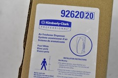 Lot of 2 Kimberly Clark 92620 Continuous Air Freshener Dispenser PEARL WHITE New