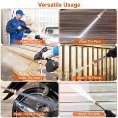 Cordless Pressure Washer Portable Electric Power Washer High Pressure