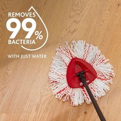O-Cedar EasyWring Deep Clean Microfiber Refill 1 Pack for Spin Mop and Bucket