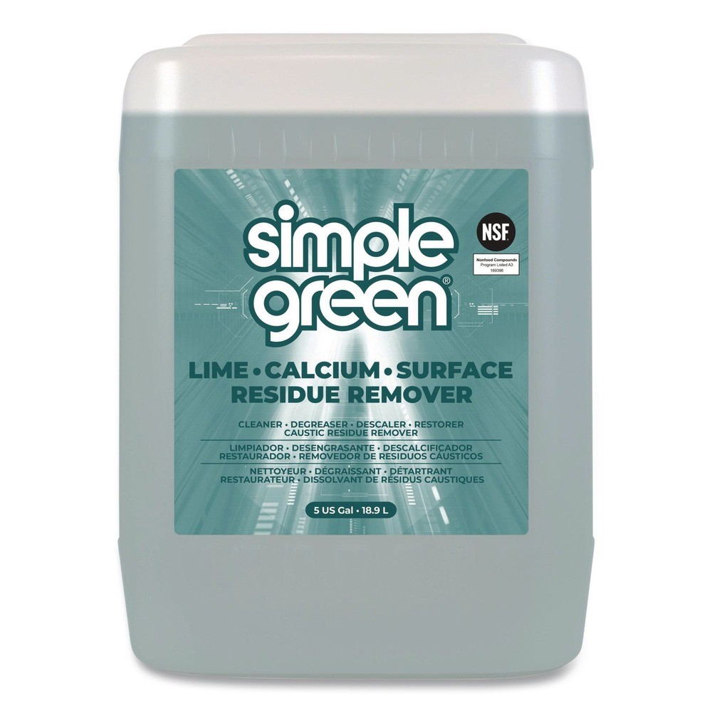 Simple Green 1700005 5 Gallon Lime Calcium Surface Residue Remover New