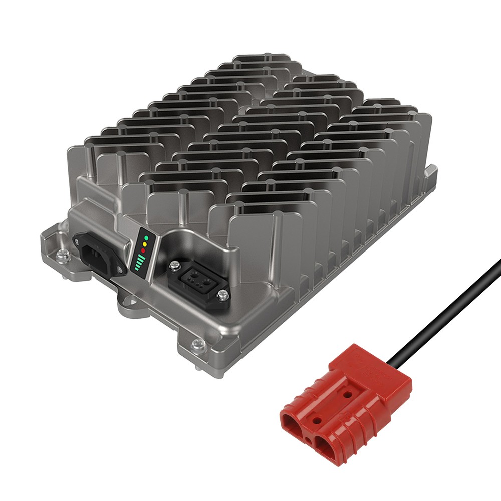 24V 27A Multipurpose Lead Acid Battery Charger for Delta-Q IC650 W/Red SB50 Plug