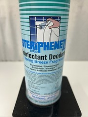 Spartan Steriphene II Disinfectant Deodorant Spray with Spring Breeze Scent 15oz