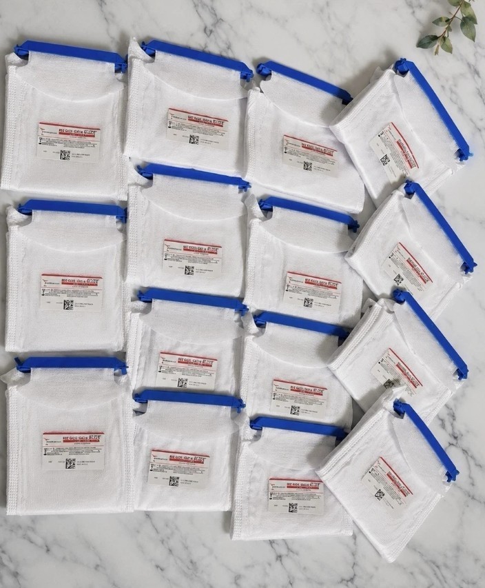 HC ECO GOG CLOTH Cleaning Cloths Blue Trim Lot, MPN HC ECO GOG CLOTH