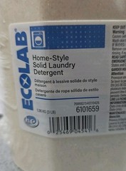 (4) Ecolab Home-Style Solid Laundry Detergent (6101659) 3 lbs.each