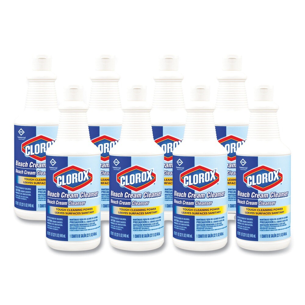 Clorox 30613 32 oz. Fresh Bleach Cream Cleanser (8/Carton) New