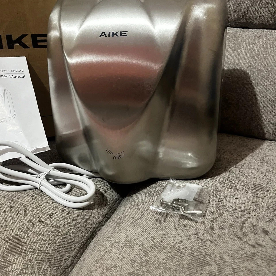 AIKE Elephant Power Commercial Hand Dryer High Speed Auto Wind, Brushed …