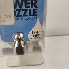 Forney 75140 1/4″ FNPT Non-Rotating Nozzle 4200 psi