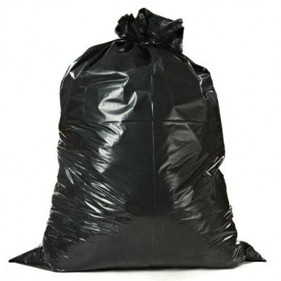 Southwest Bag 55GAL 55-Gallon Black Trash Bags, 80-Count