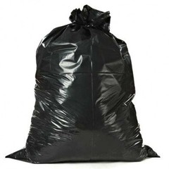 Southwest Bag 55GAL 55-Gallon Black Trash Bags, 80-Count