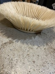 New Malish 13” Poly Side Brush Broom Floor Sweeper Fits Multiple