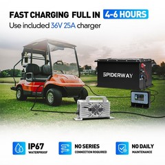 36V(38.4V) 105Ah Lithium Battery LiFePO4 Set For Tennant Floor Scrubber Sweeper