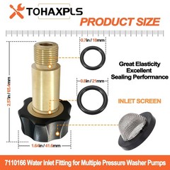 7110166 Pressure Washer Pumps Water Inlet Pump Part 7110166