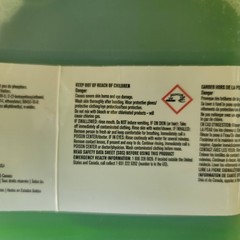 [Lot of 2] Ecolab 6110422 QC 91 Industrial Bathroom Cleaner 1.3L Each Old Stock
