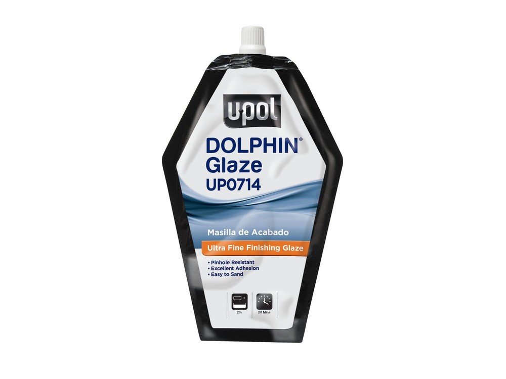 DOLPHIN GLAZE, Ultra Fine Finishing Glaze, Turquoise, 15 oz – 4 Each UPL-UP0714
