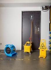 Max Storm 1/2 HP Durable Lightweight Air Mover Carpet Dryer Blower Floor Fan for