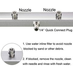 M MINGLE Pressure Washer Undercarriage Cleaner, Under Car 13 Inch, Silver