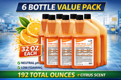 Diversey Stride Accumix Citrus Neutral Cleaner 32oz 6 Pack Mop Solution 903909