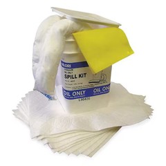 Oil-Dri L90436 Sorbents, Universal, White, Polyethylene