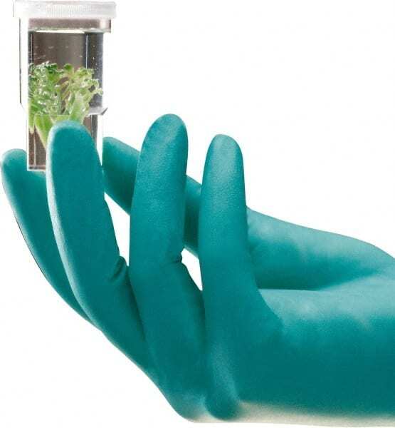 100 Pack Ansell 25-201S Disposable Gloves, Neoprene