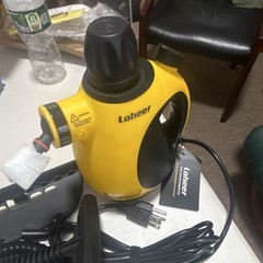 Loheer EM-307 Handheld Steam Cleaner with Accessories