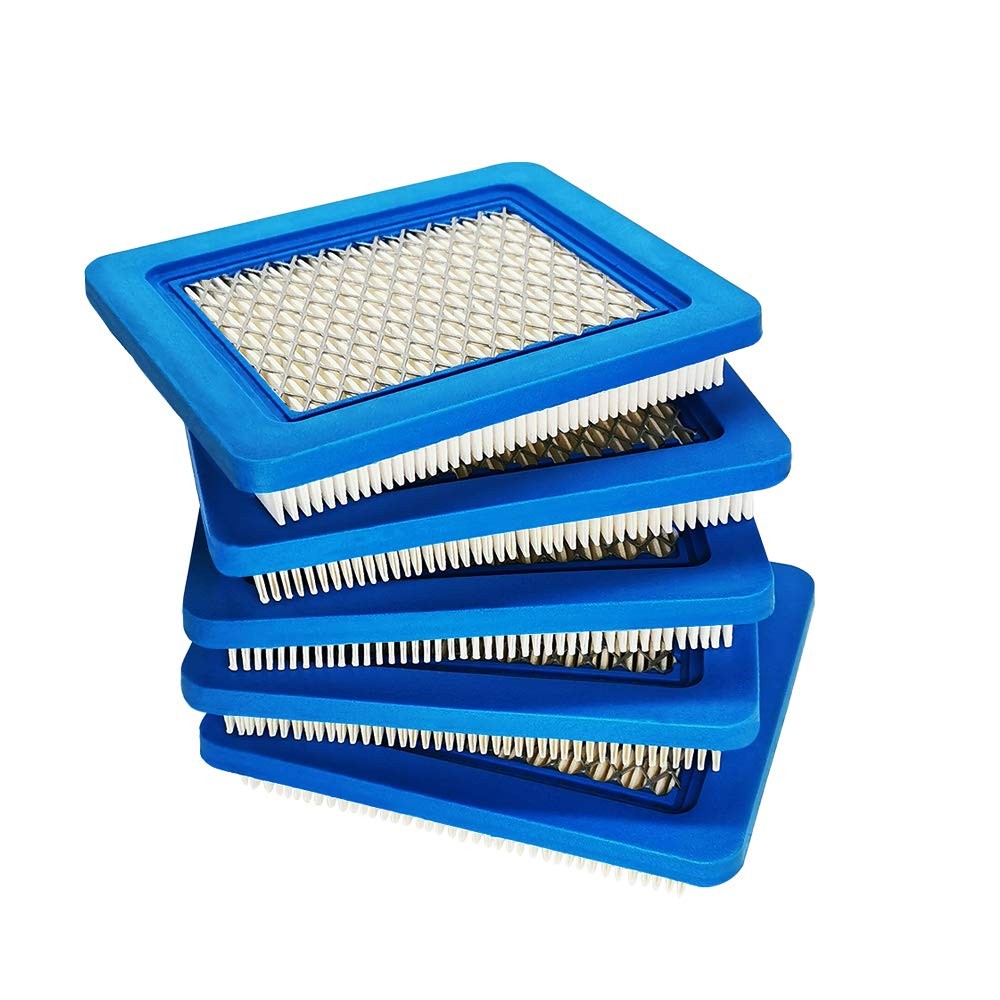 ZLKSKER 5pcs 491588S Lawn Mower Air Filter Replacement for B&S Pack of 5