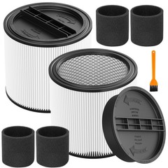Cabiclean 90304 Replacement Filter Fit for Shop-Vac 90304 2+2+4+1, 2+2+4+1