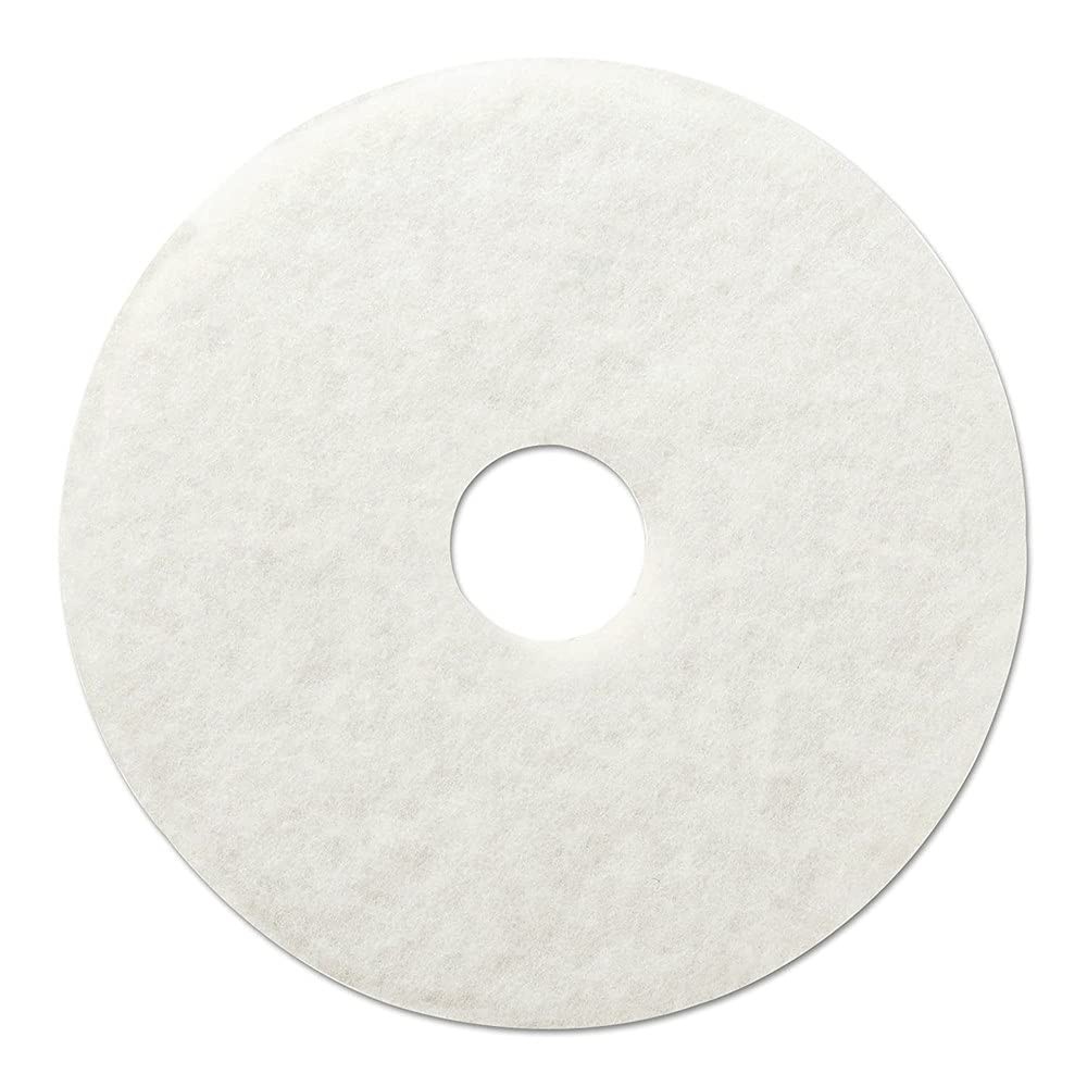 Boardwalk BWK4013WHI Standard 14 In. Diameter Stripping Floor Pads – Black (5/Ca