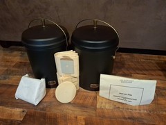 VNTG Cricket Ash Vacuum Fireplace Cleaner Unused VTG w Hose Bags & Extra Pail