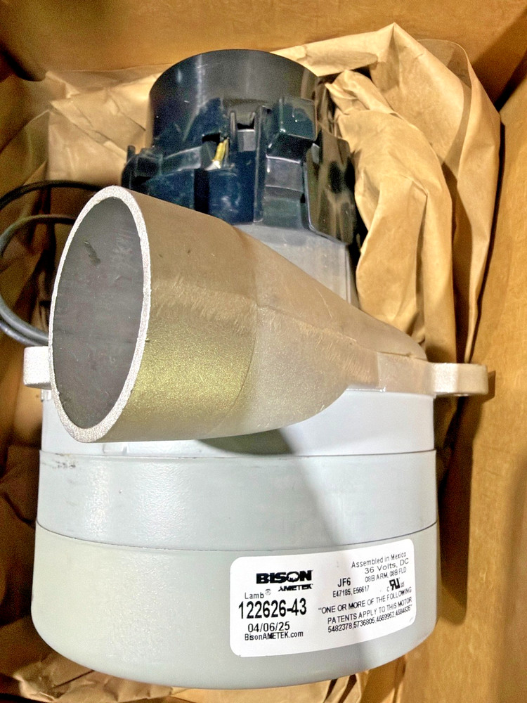 Nilfisk Viper AS710R Vacuum Motor Kit 36V DC Bison Ametek 122626-43 OEM