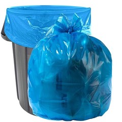 Aluf Plastics Heavy Duty 55 Gallon Blue Trash Bags – Value 50 Pack – 1.5 Mil