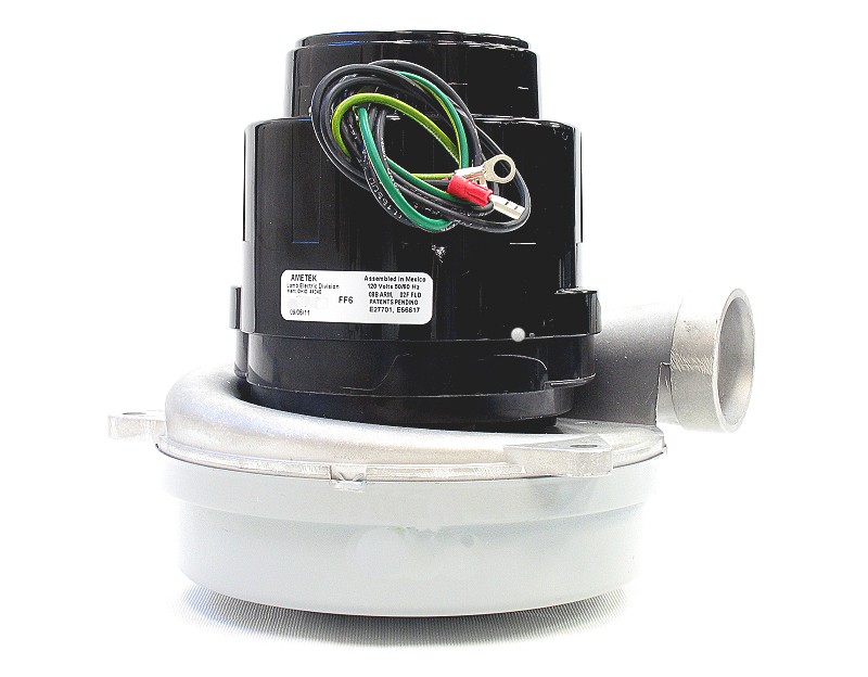 1 Ametek Vacuum Part 122236-18 / Motor Lamb 6.6 Diam, 230 Volt, Tangential