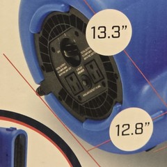 B-Air VP-25 1/4 HP Air Mover for Water Damage Restoration New Sealed Stackable !