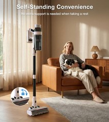 Nuyupo Cordless Vacuum Cleaner 55Mins Vacuum Cleaners For Home 15-In-1