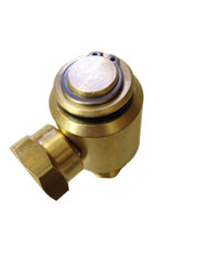 90° Swivel Hose Reel, Boom Swivel Brass 3/8 M x 3/8 F, 3000 PSI J.E. Adams