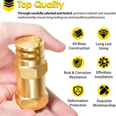 Boomless Spray Nozzle 1/2″ FPT #5 Orifices (90° and 180° Caps) 2.0 GPM @ 40 PSI