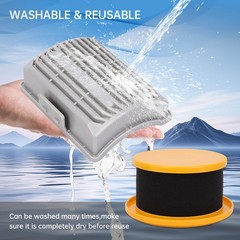 Replacement Filters Compatible with Hoover MAXLife Elite Swivel Vacuum 2 Pack