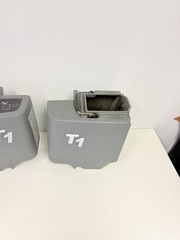 Tennant T1 15” Corded Walk-Behind Floor Scrubber Buckets Only