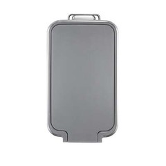 10.5 Gallon Kitchen Step Trash Can, Plastic Slim Kitchen Step Trash Can, Gray